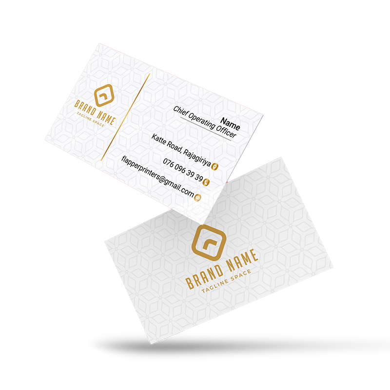Business Card Printing 100 Pcs- Professional Design & Quality