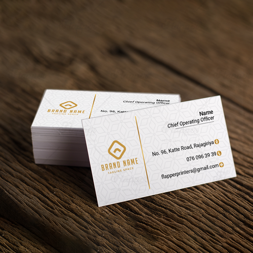 Business Card Printing 100 Pcs- Professional Design & Quality