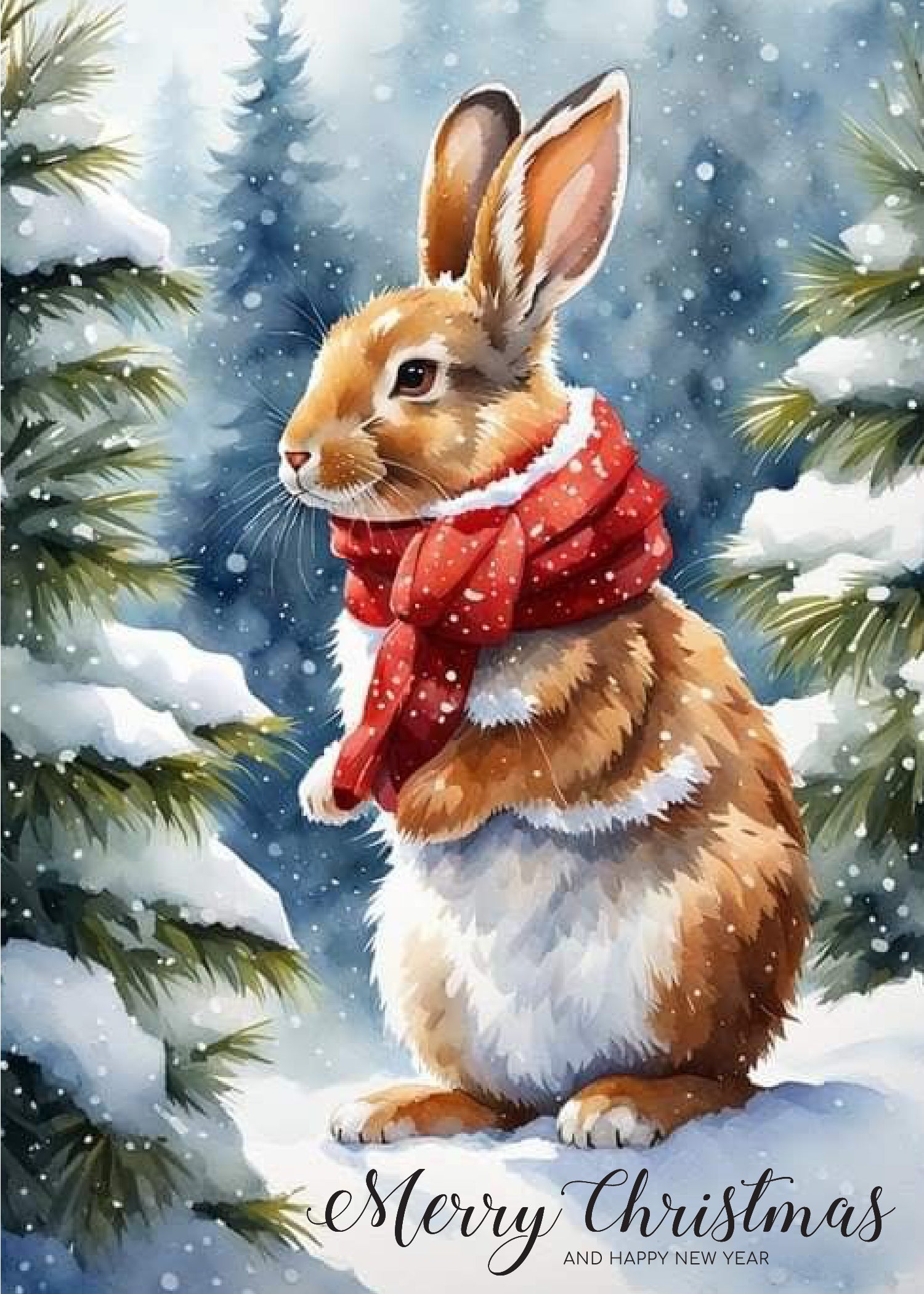 Christmas Greeting Cards - Animal Collection