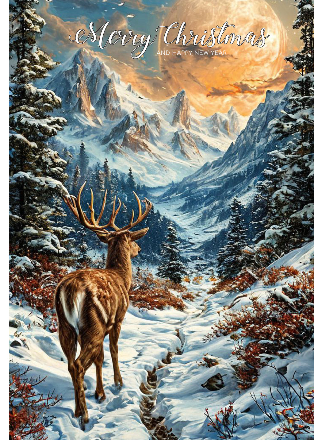 Christmas Greeting Cards - Animal Collection