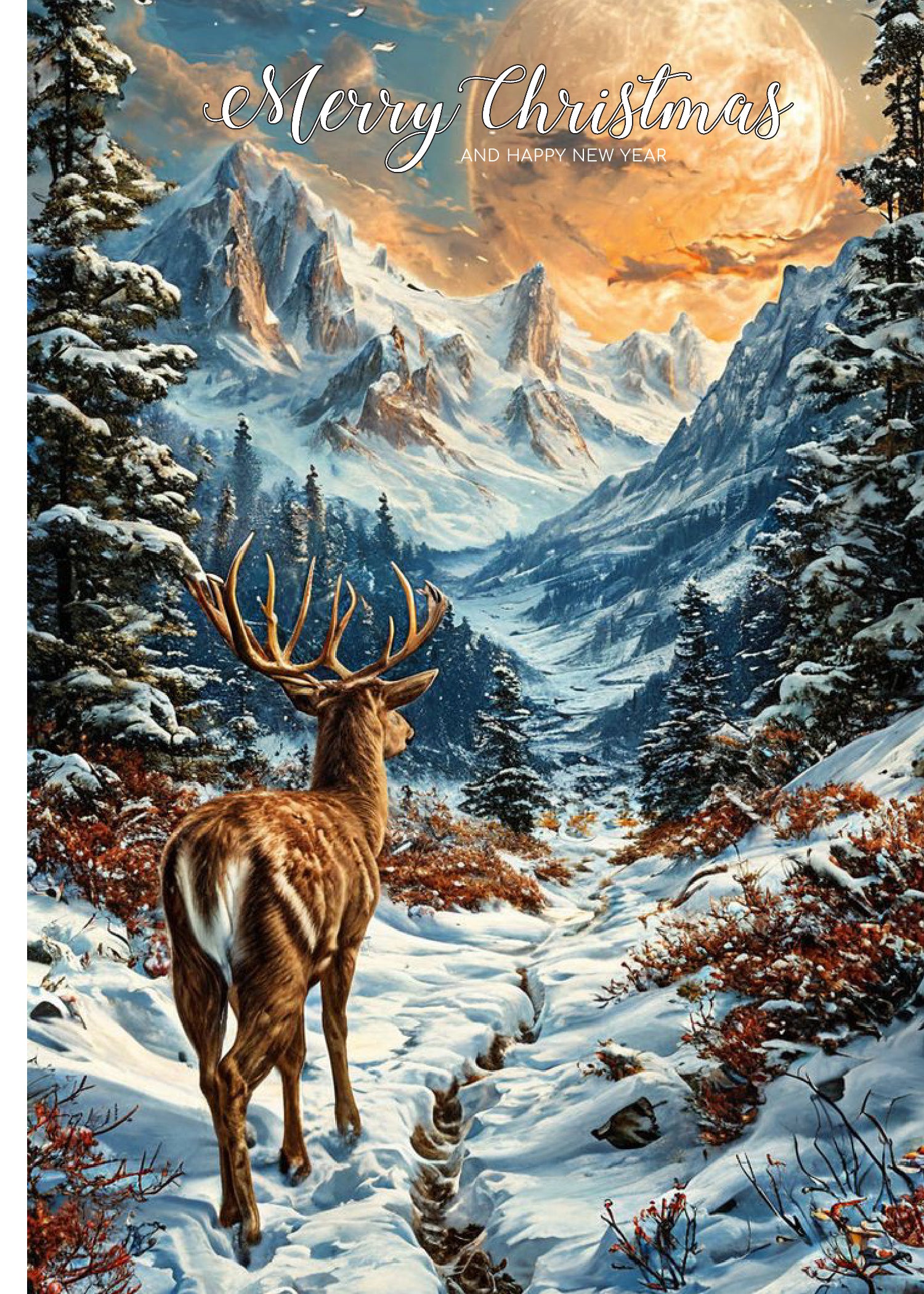 Christmas Greeting Cards - Animal Collection