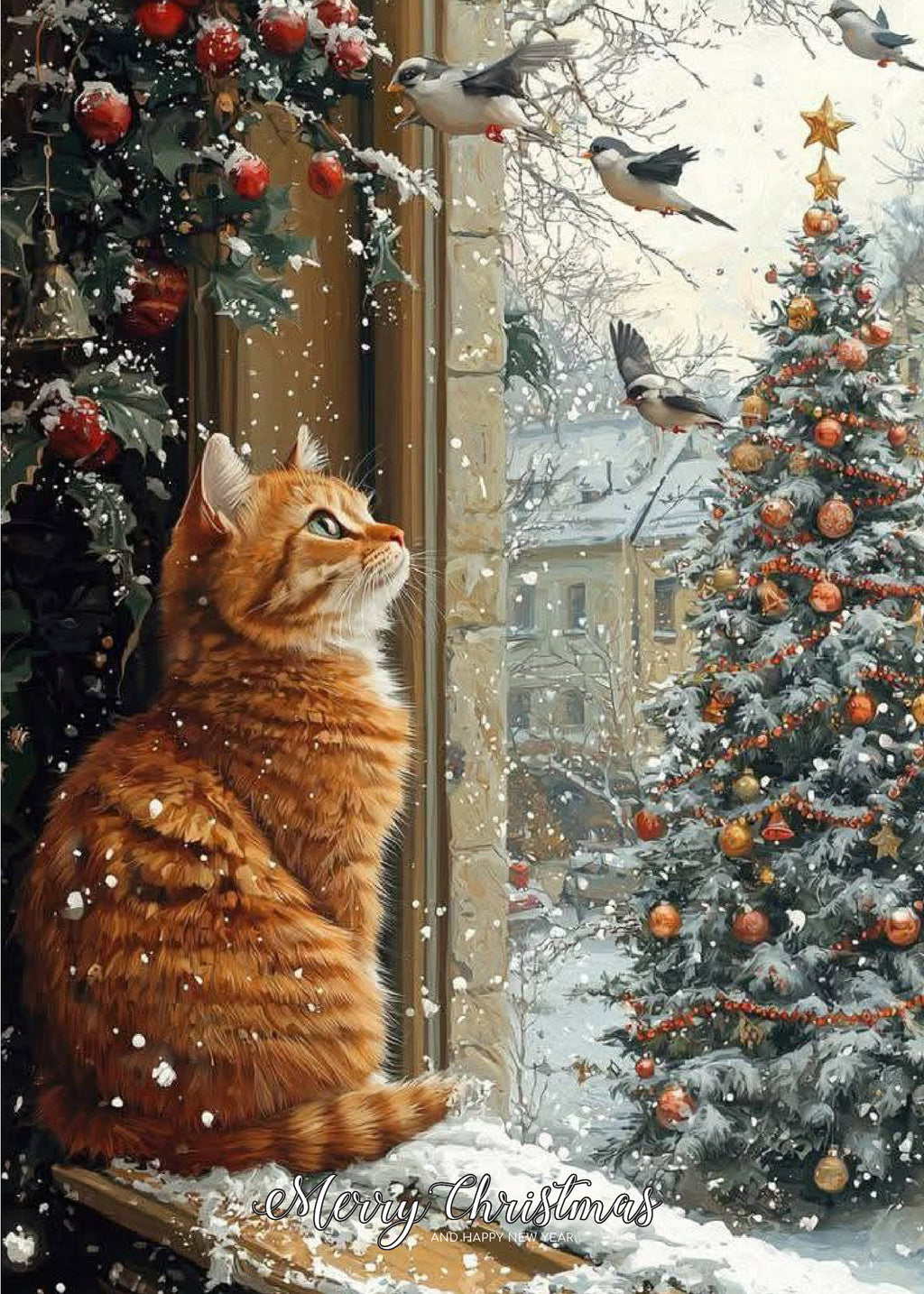 Christmas Greeting Cards - Animal Collection