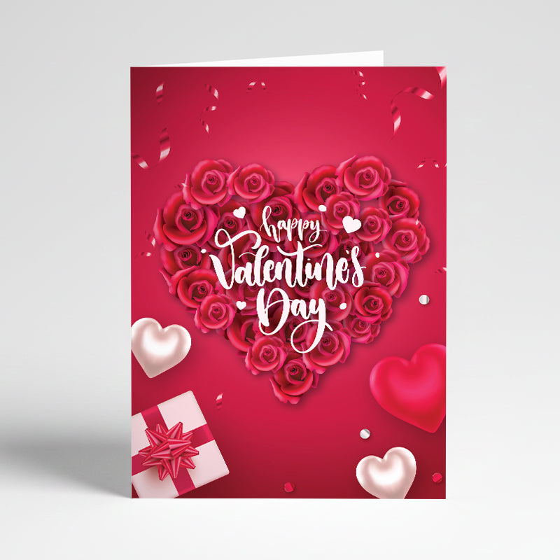 Valentine’s Day Card - "Love & Heart" Collection
