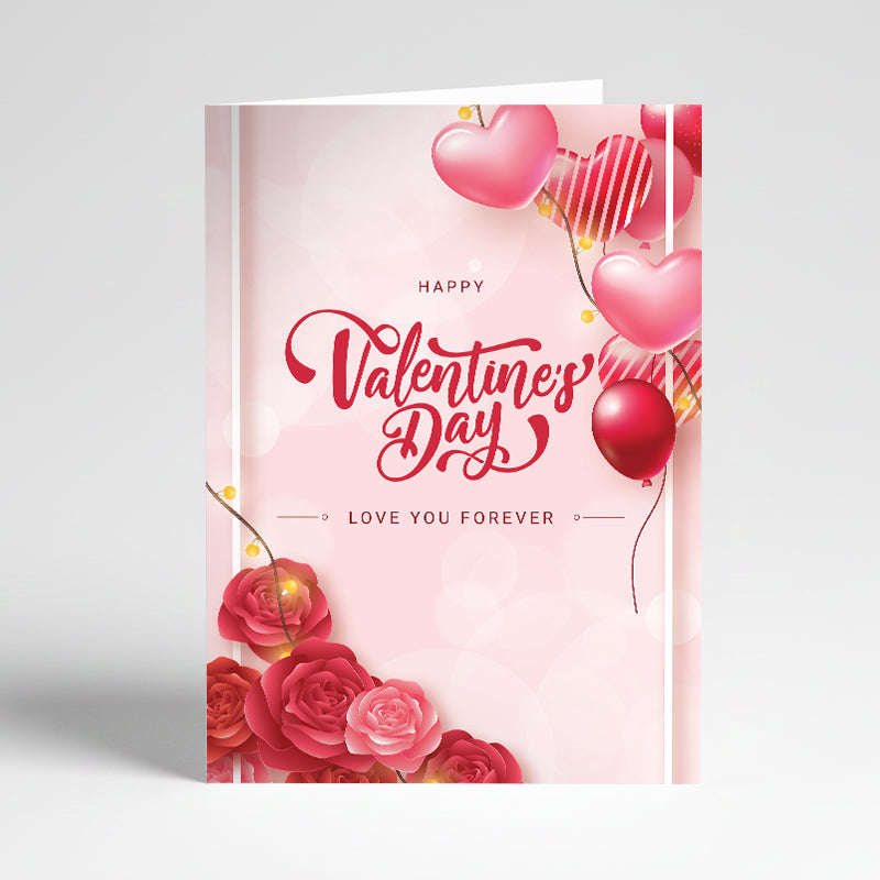 Valentine’s Day Card - "Love & Heart" Collection
